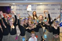 Хореографические коллективы ЦТДМ "Прамень" привезли 3 золотых кубка с Международного танцевального турнира "Spring Cup-2017"