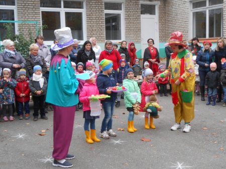В учреждениях дошкольного образования района проходят осенние ярмарки и развлечения